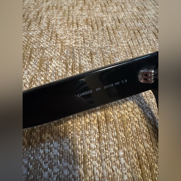 ❤️ Authentic Celine Triomphe Black Acetate Sunglasses shades ❤️ - Picture 8 of 13